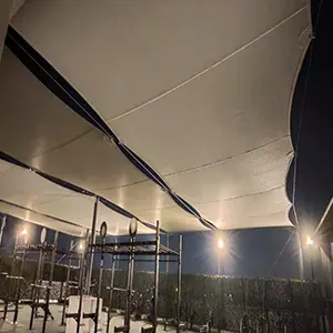 Breathable HDPE sail shade canopy